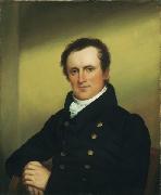 Jarvis John Wesley James Fenimore Cooper oil on canvas